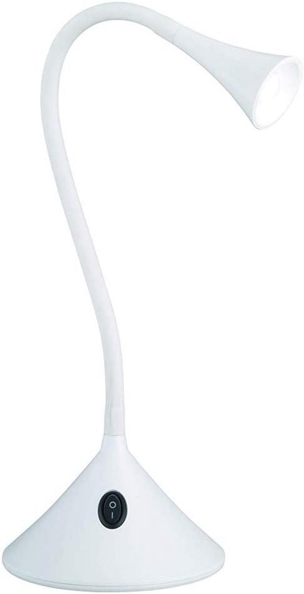 Moderne LED Tafellamp en Wandlamp Wit Kunststof