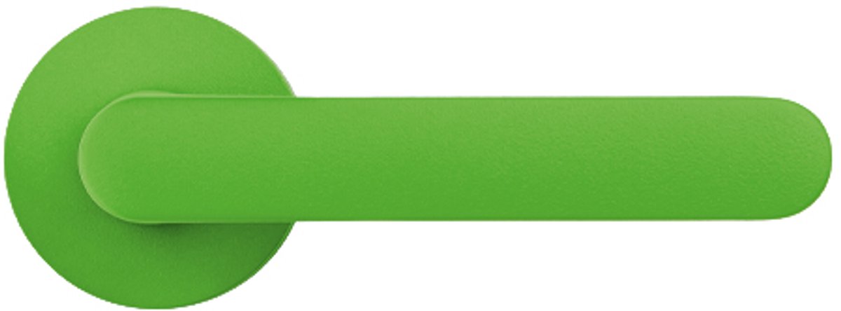 Deurkruk One - Colombo Design Mood Collection - Lime Green - rond rozet - set