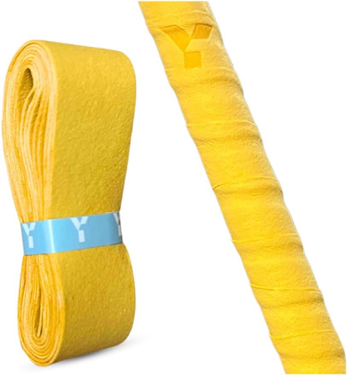 Super Zachte Gele Hockey Stick Grip van Suèdeleer voor Optimale Controle