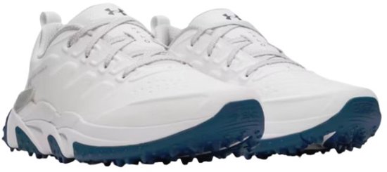 Under Armour Halo Tour SL Heren Golfschoenen Wit Blauw van Under Armour — afbeelding 2
