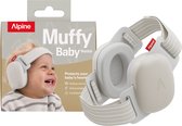 Alpine Muffy Baby Comfort (12-48 Maanden) - CE & ANSI Gecertificeerde Koptelefoon Baby - Verstelbare Gehoorbescherming Baby en Kinderen - Unieke Hoofdband voor Veilige & Comfortabele Pasvorm - 24 dB Demping - Soft Sand