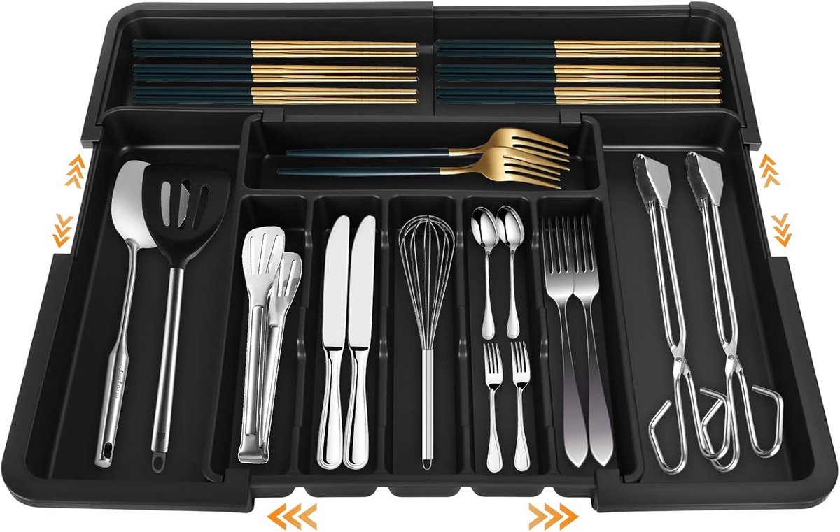 Bestekbak - Lade Organizer - Besteklade - Kunststof