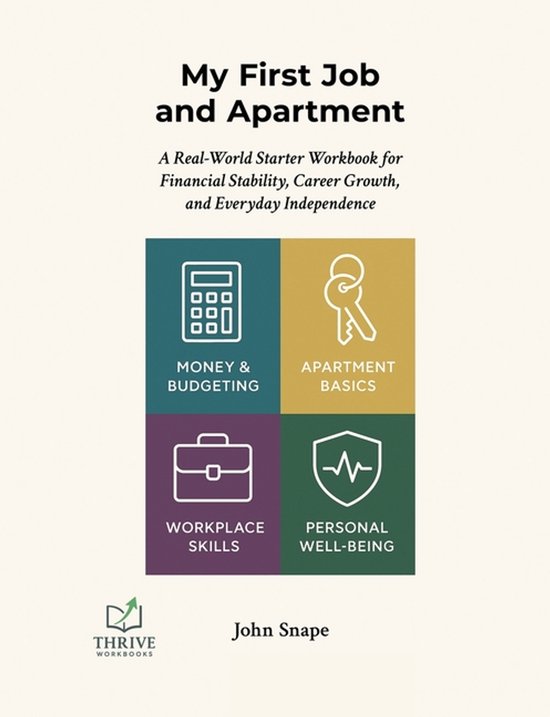 Thrive Workbooks- My First Job and Apartment - cover