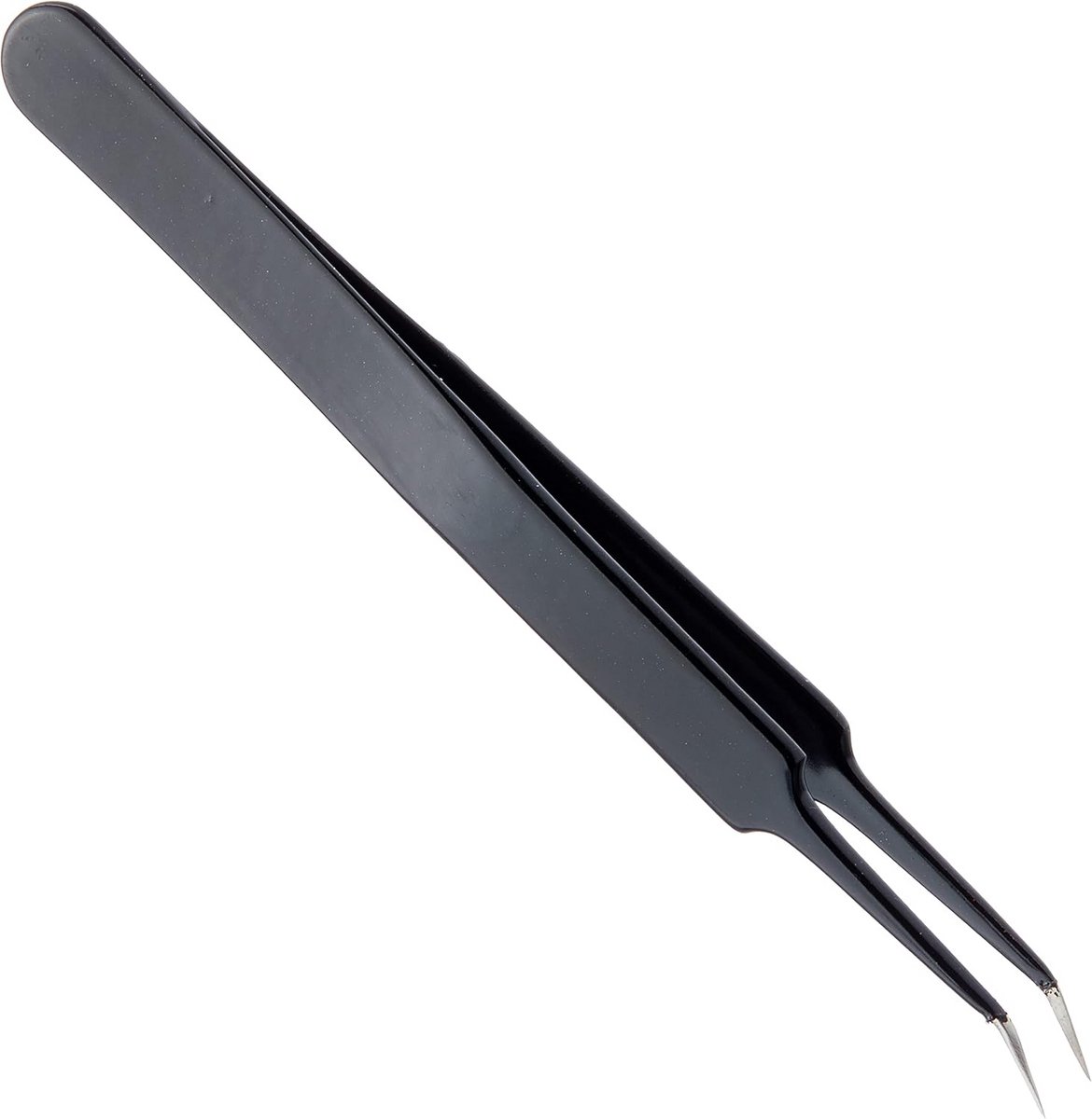 Gebogen SMD Pincet 110mm met Super Tip en ESD-coating