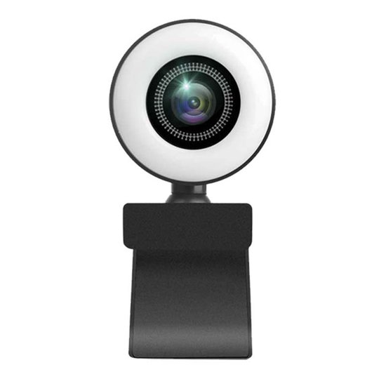 Ynkkvre -Webcam with Microphone, 1920 x 1080P HD USB Computer Camera with Light, Plug and Play for Video Chat, Video Conference or Live Streaming