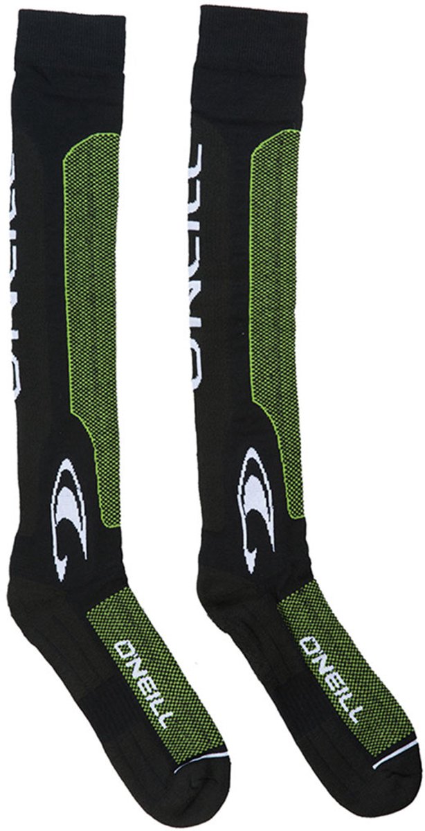 O’Neill 2-Pack High Performance Skisokken Sportief Wol Heren Dames – 39-42 789001 Zwart