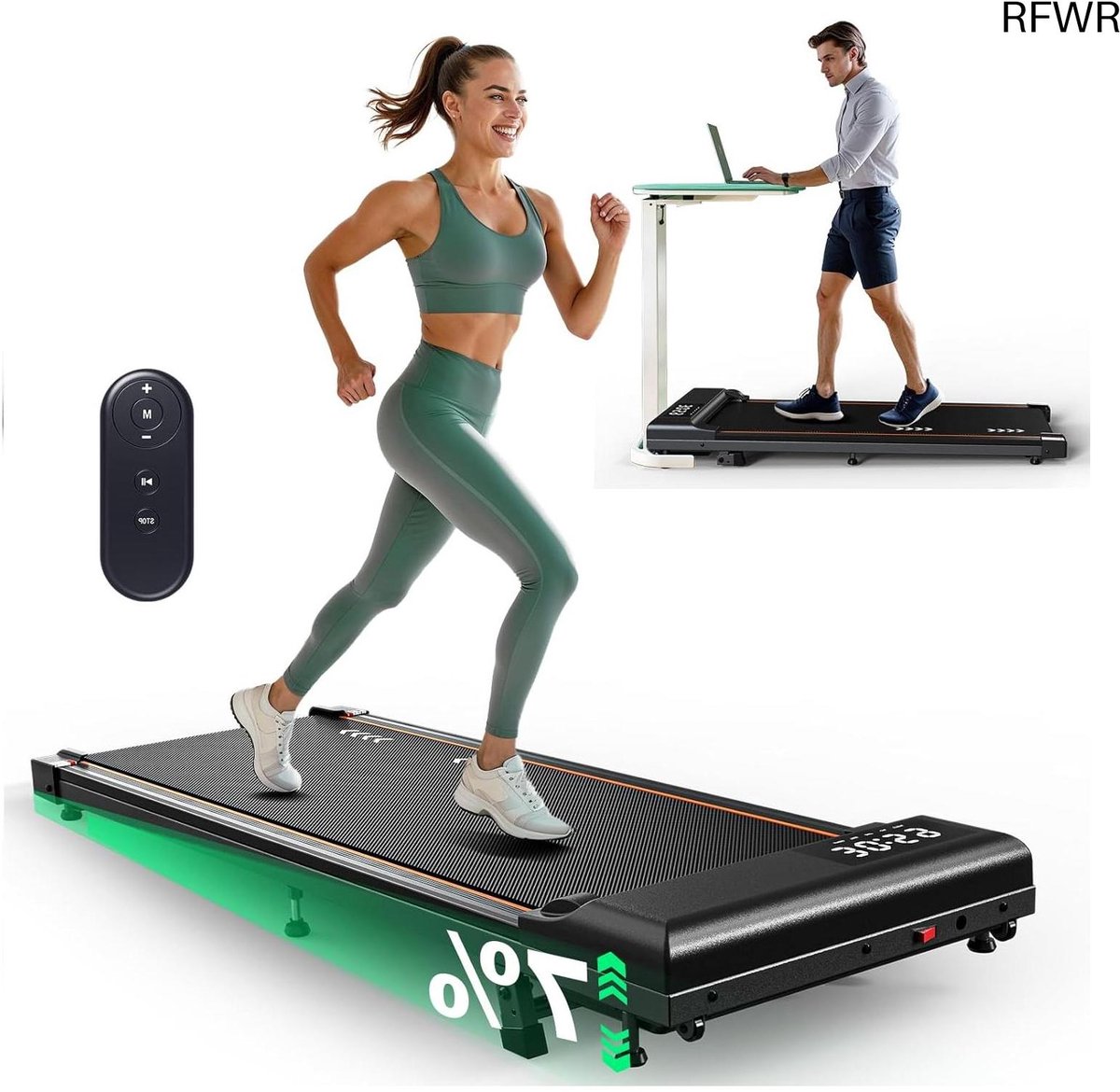Loopband Inklapbaar - Hometrainer Elektrisch - Walking Pad Fitness - Thuisgebruik
