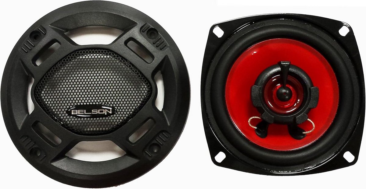 2-Weg Coaxiale Auto Luidsprekerset 10 cm 80W