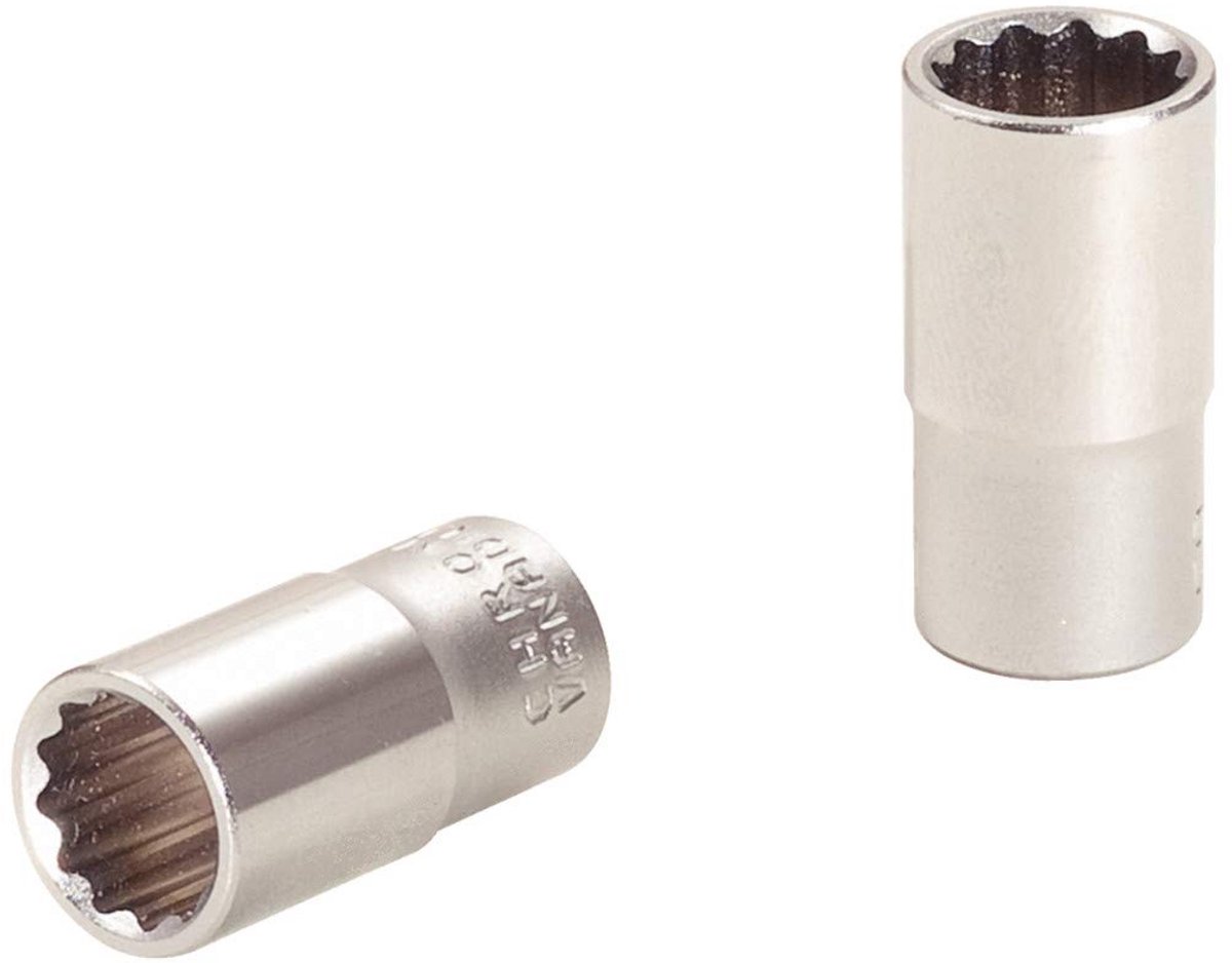 Dopsleutel 1/4 inch 13mm Twaalfkantige Dop voor Handmatig Gebruik