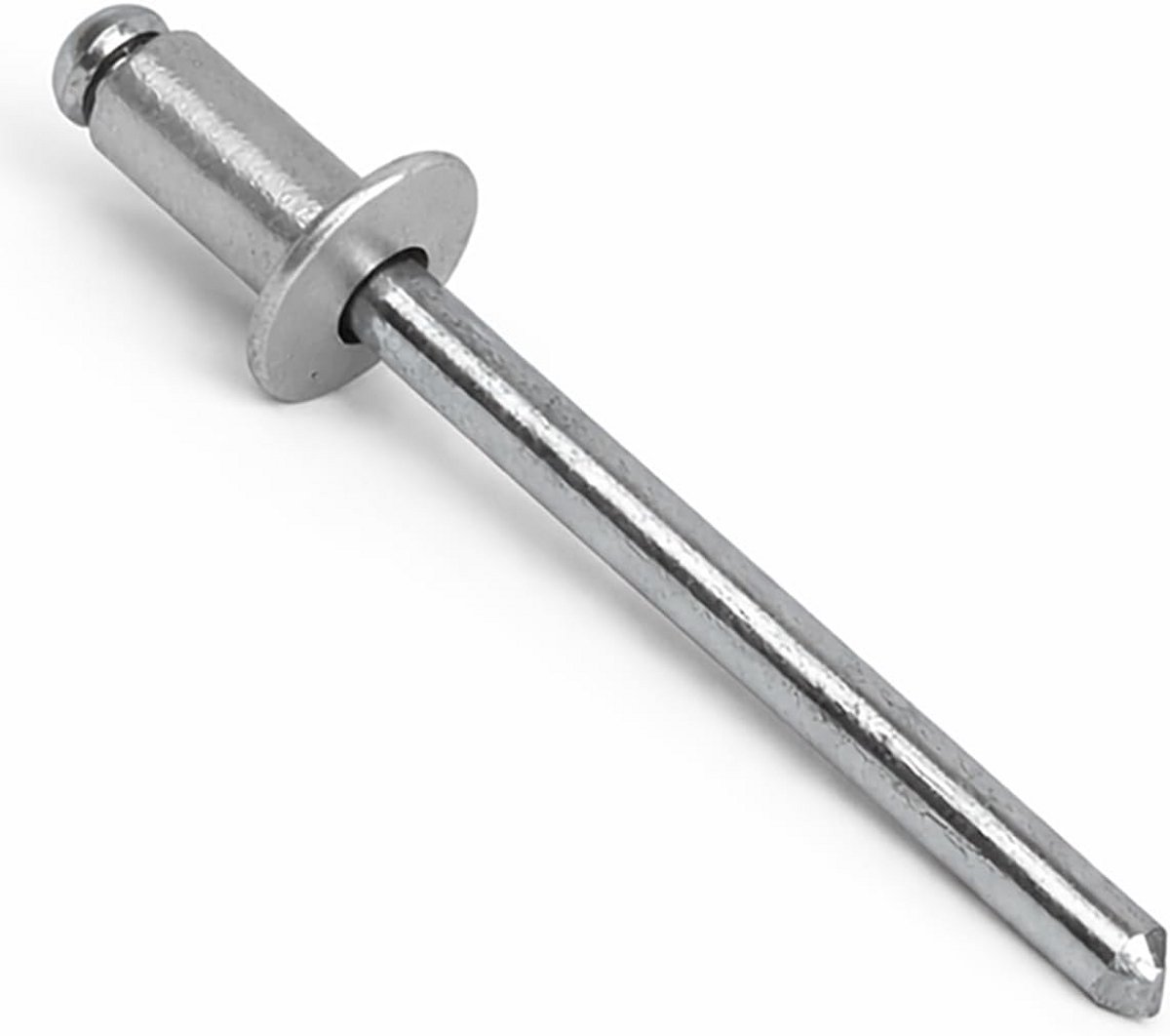 Popnagels Wit Aluminium 4x10mm - Geschilderd Dome Head Blindklinknagels - Set van 20
