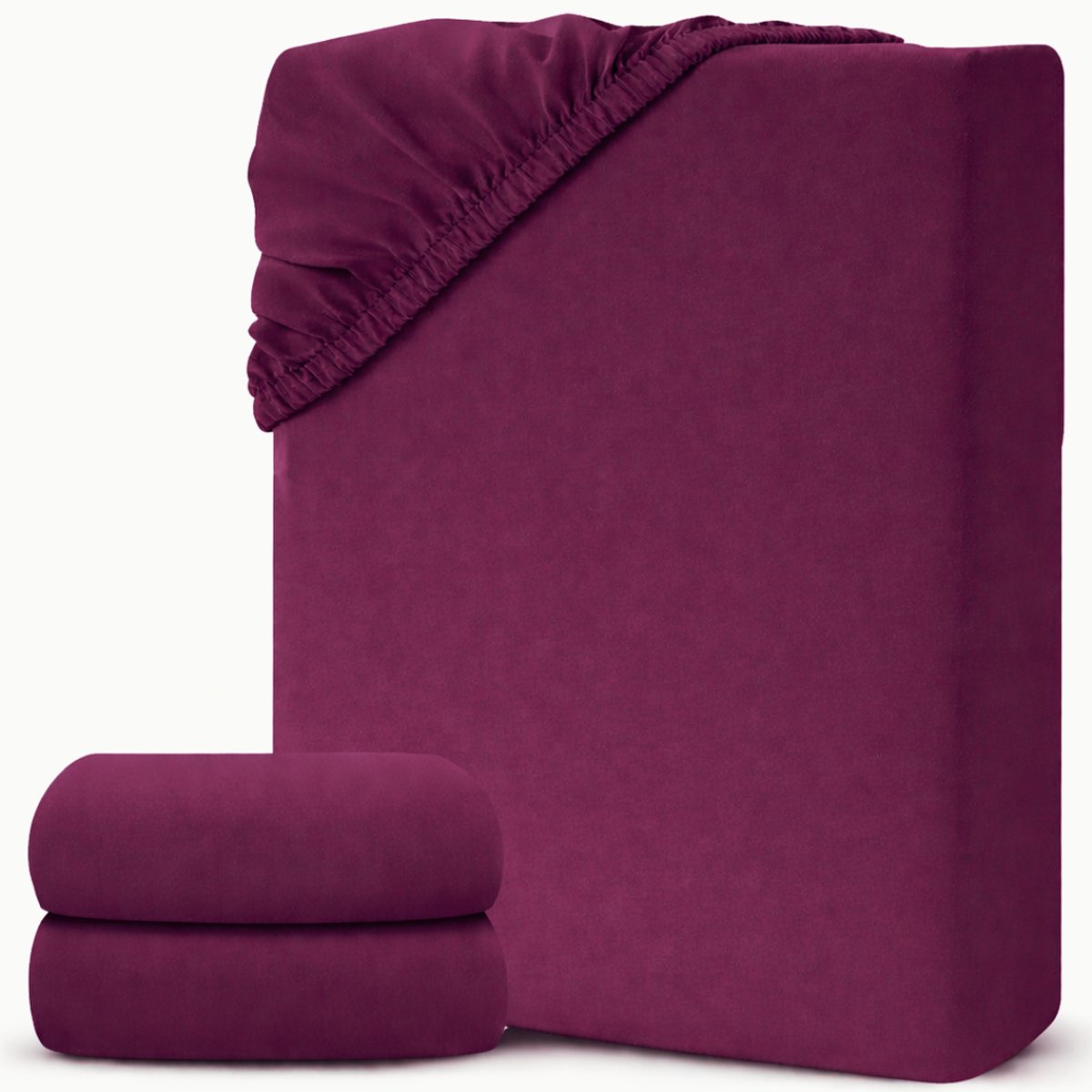 NBAP® Matrasovertrek 160x200 - Hoeslaken - Matrashoes - Super Zacht -Roze