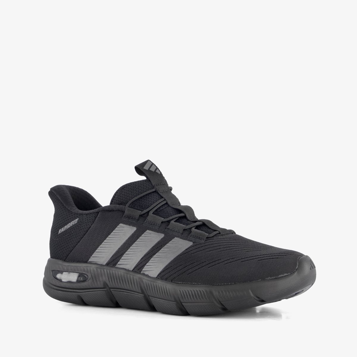 Adidas Rapidfit Wide Fit dames sneakers Zwart