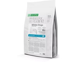Nature´s Protection White Dog Adult 10kg Graanvrij Met Vis Transparant