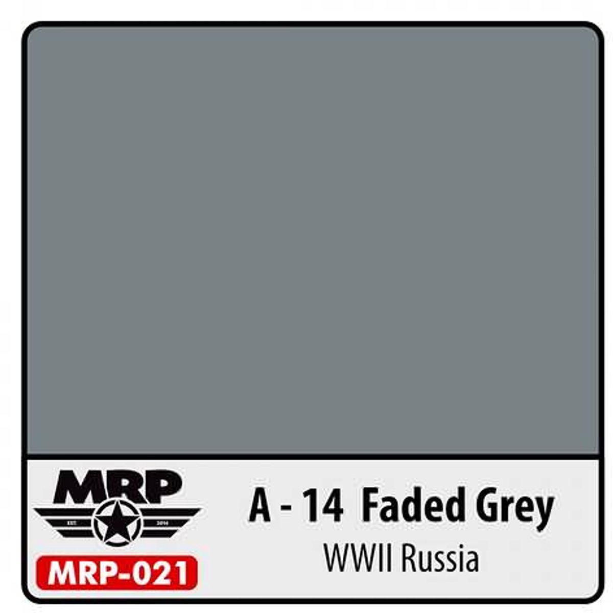 Mr. Paint MRP-021 - A-14 Feded Grey – 30 ml verf voor Airbrush & Detailwerk