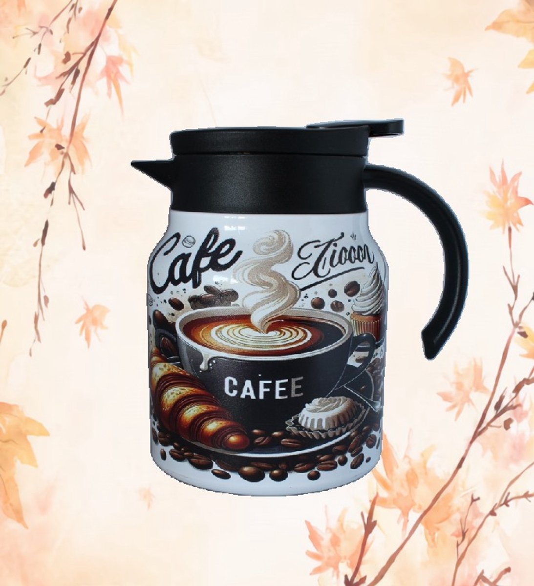 Theepot - thermos - theepot met filter - thermoskan - koffie - theekan - uilen