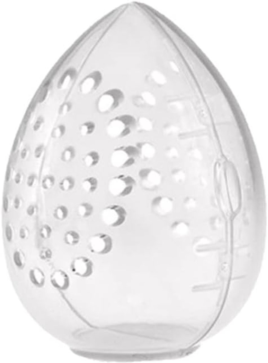 Opbergdoos voor make-upsponsjes, wit