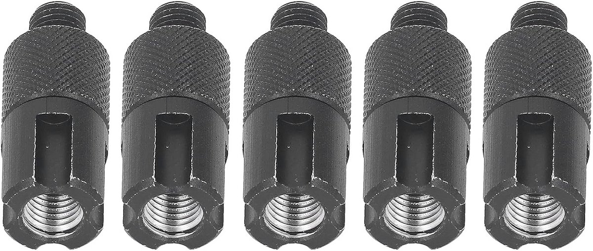 5 Stuks Universele Quick Release Adapter voor Hengelsteunen en Beetmelders