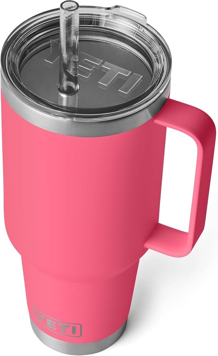 Grote Geïsoleerde Drinkbeker met Rietjesdeksel - 1242 ml