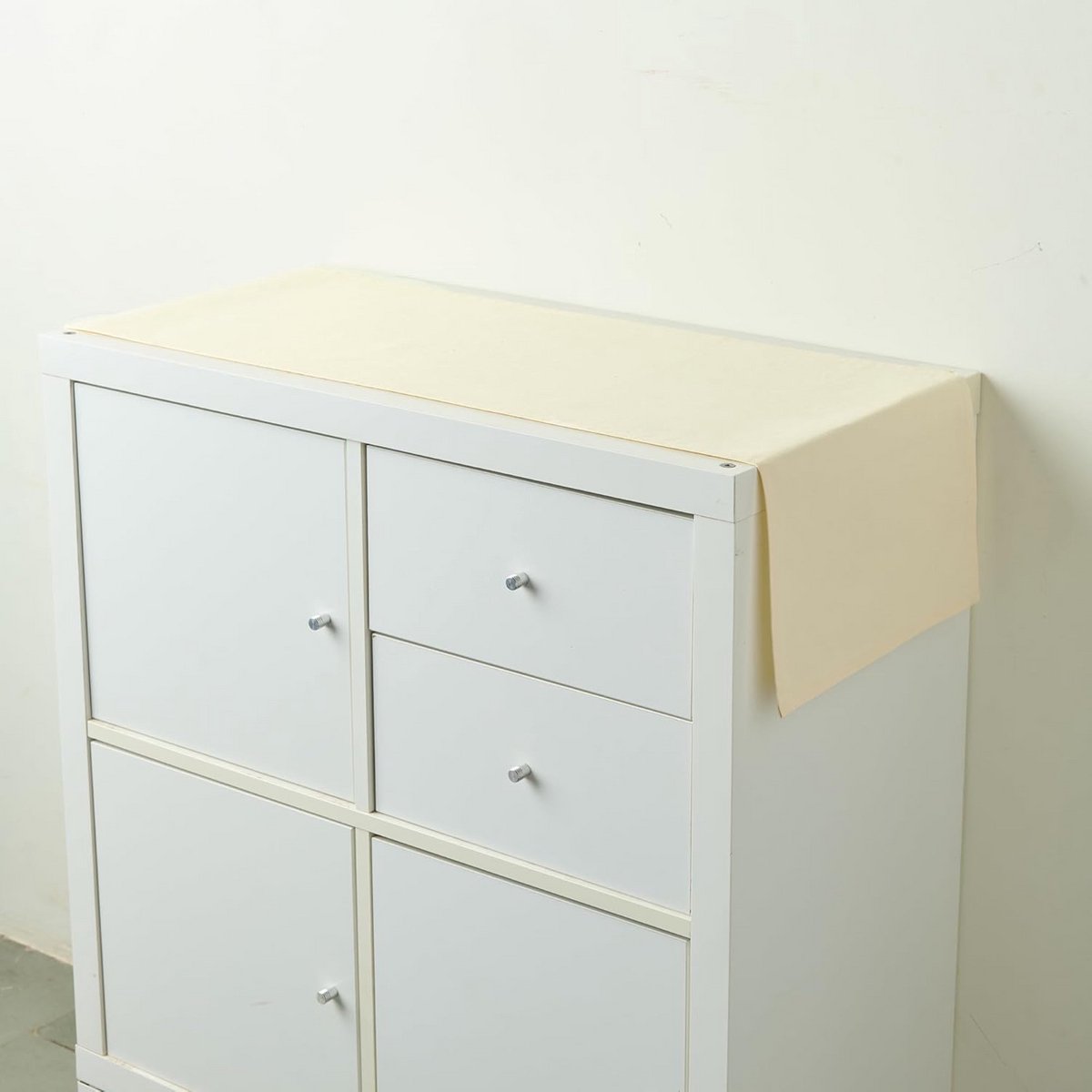 Wasbare Tafelloper Katoen Natuurlijk - 40 x 150 cm - Geschikt voor 6 Personen