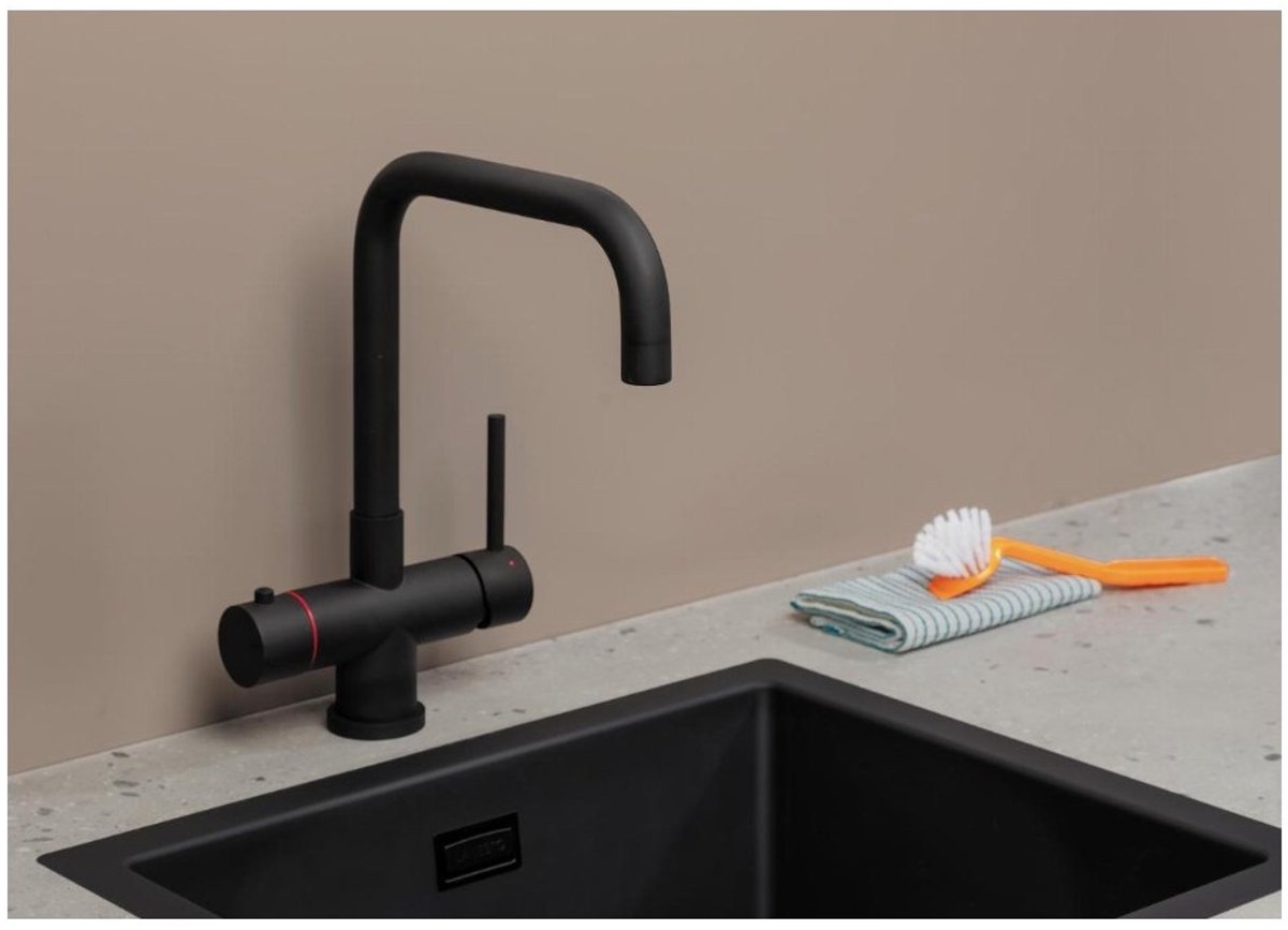 Selsiuz 351214 Push & Turn 3-in-1 Haaks Sturdy Black Zwart met Single boiler