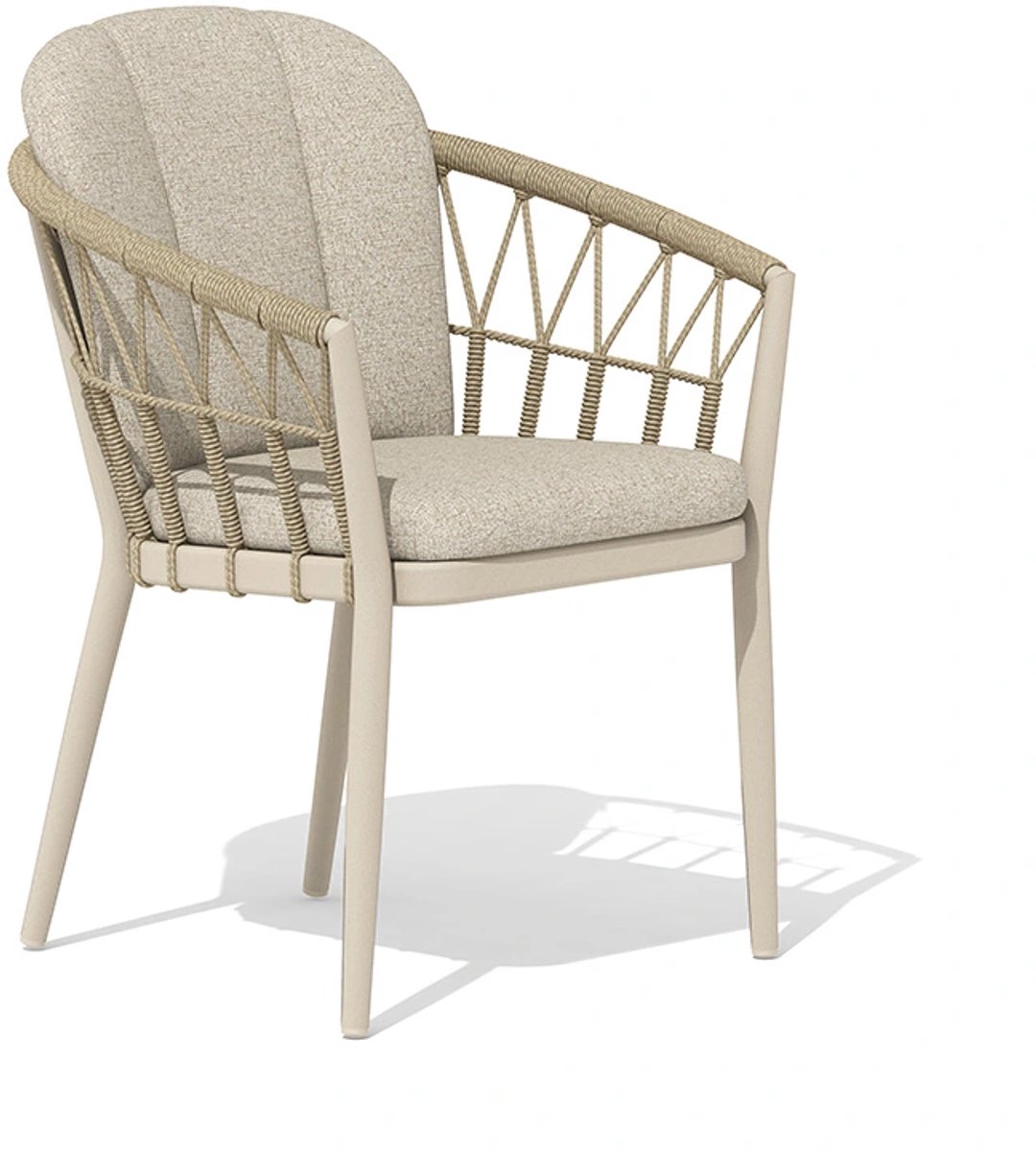 Tierra Outdoor SantaFe chaise dining - Champagne