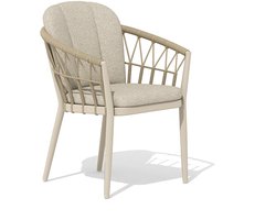 Tierra Outdoor SantaFe Diningstoel - Champagne