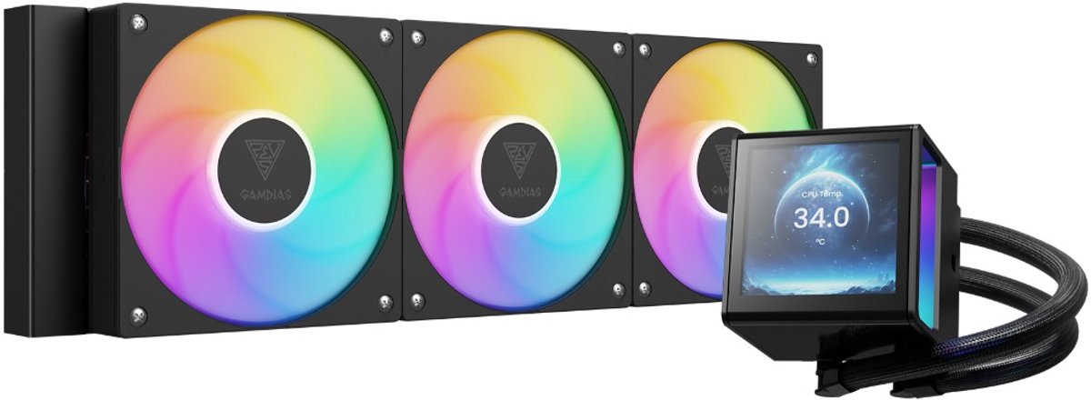 BitBull Ryzen 7 9800X3D Mini Game PC met 360 Waterkoeling - afbeelding 2