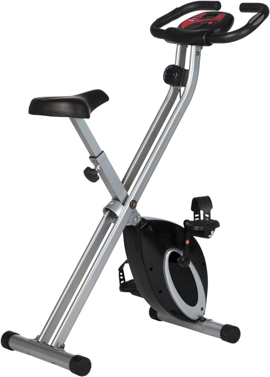 MIRA®Hometrainer Fiets - Hometrainers Fitness - Hometrainer - Zilver/ Zwart - 87cm x 44cm x 118cm