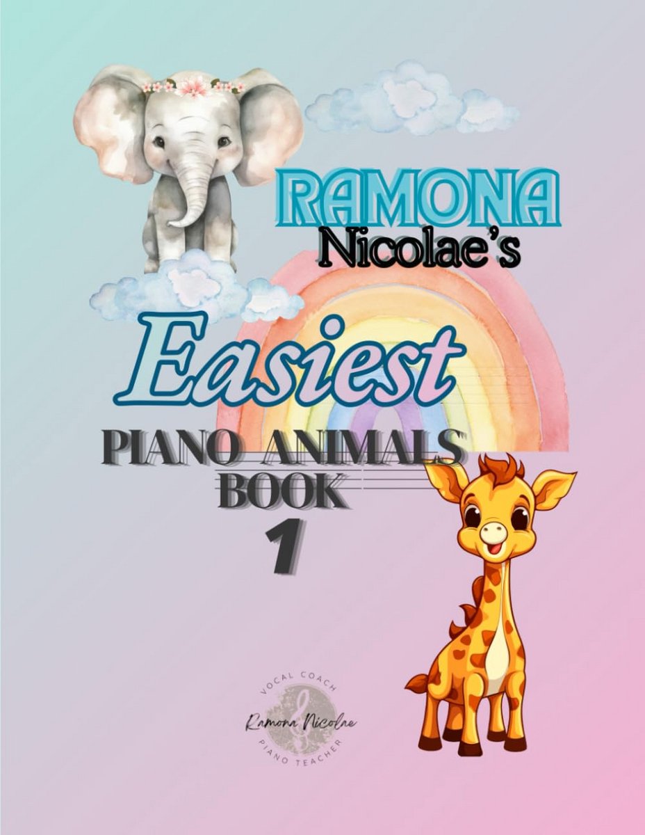 Eenvoudig Leerboek voor Piano voor Beginners: Dieren Thema
