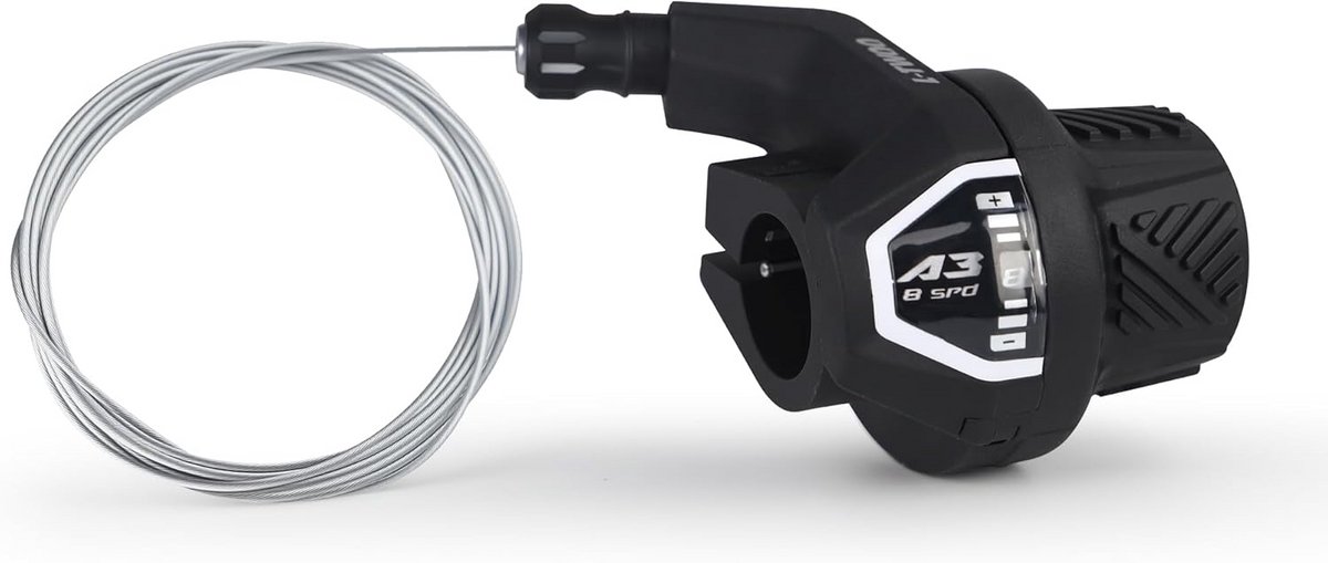 Fiets Derailleur Schakelhendel 8 Versnellingen Twist Shifter Rechts voor Mountainbike en Hybride Fiets