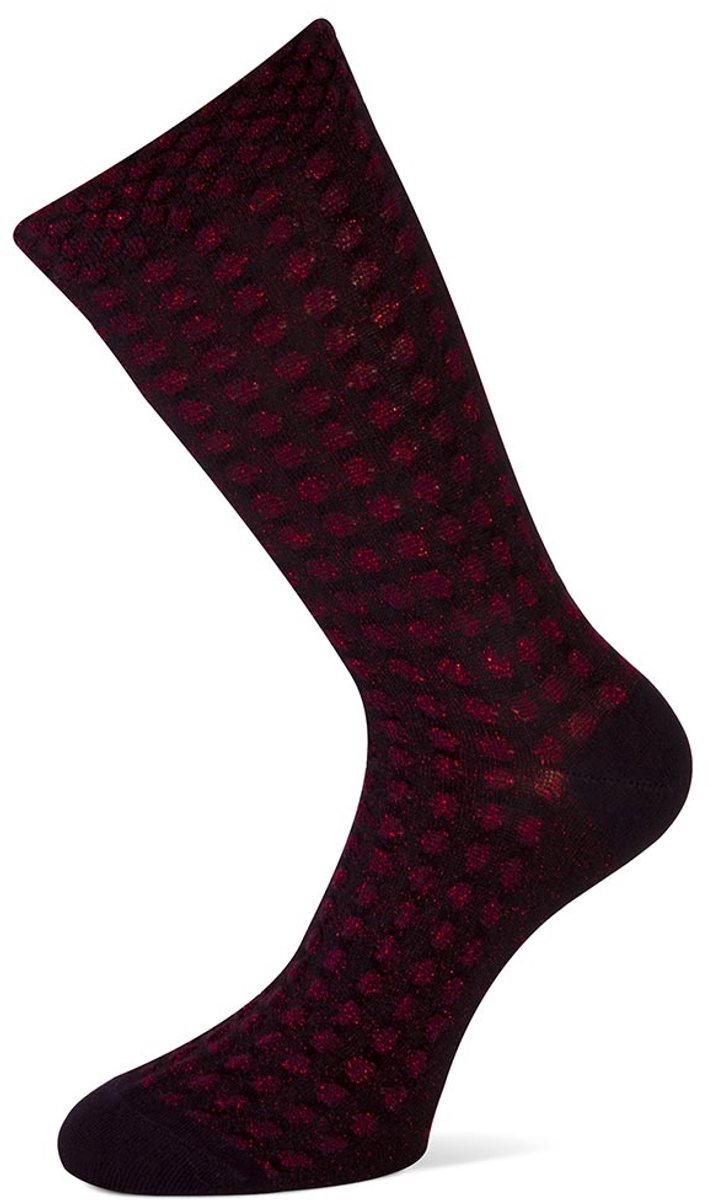 MarcMarcs - 4-Pack - Damessokken - Katoen Mix - Dames - rood - 39-42 - 81999