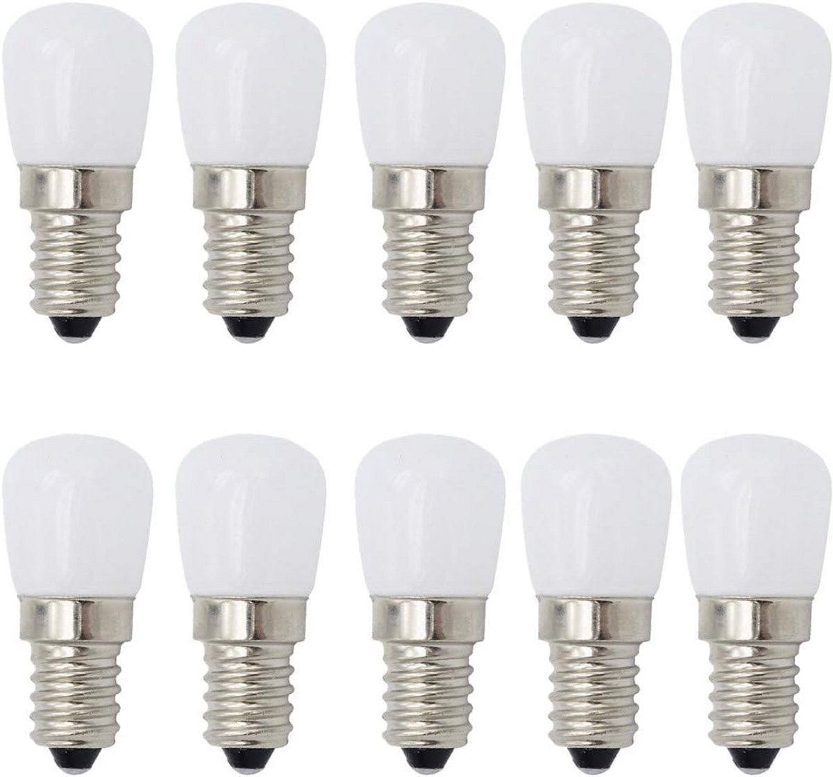 10x Kleine E14 LED Lampjes 3W Warm Wit voor Kroonluchter en Kleine Fittingen