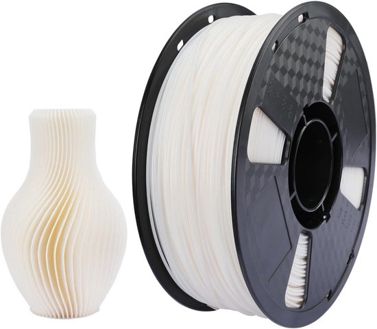 Filamenten Flexibel 3D Printer Filament TPE 1.75mm 1kg Natuurwit Hoge Kwaliteit | bol