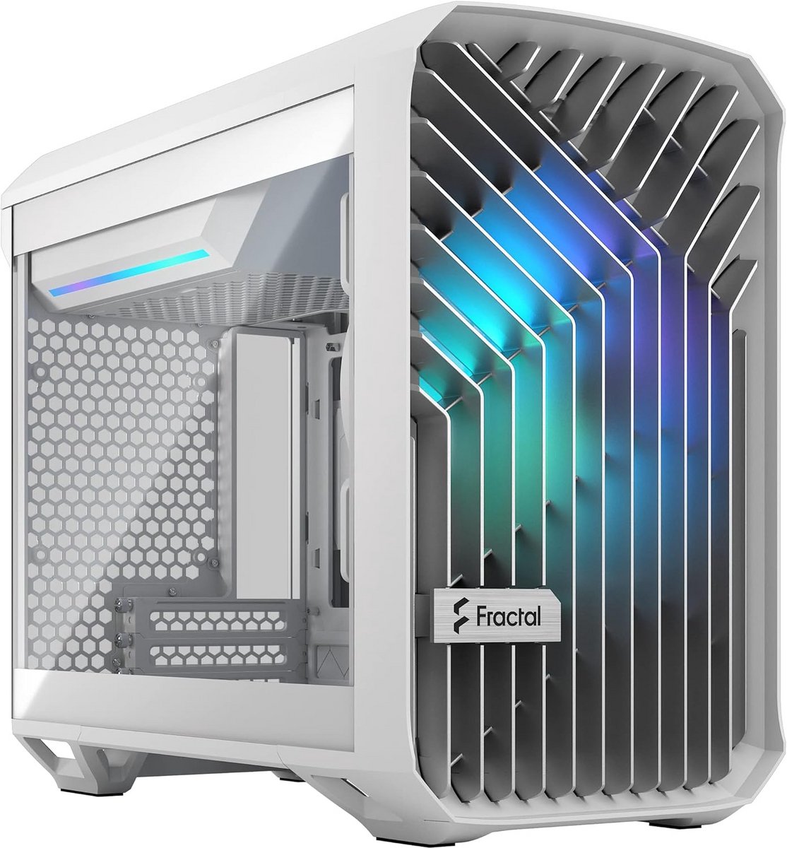 Compacte PC Behuizing met Maximale Luchtkoeling en RGB Verlichting
