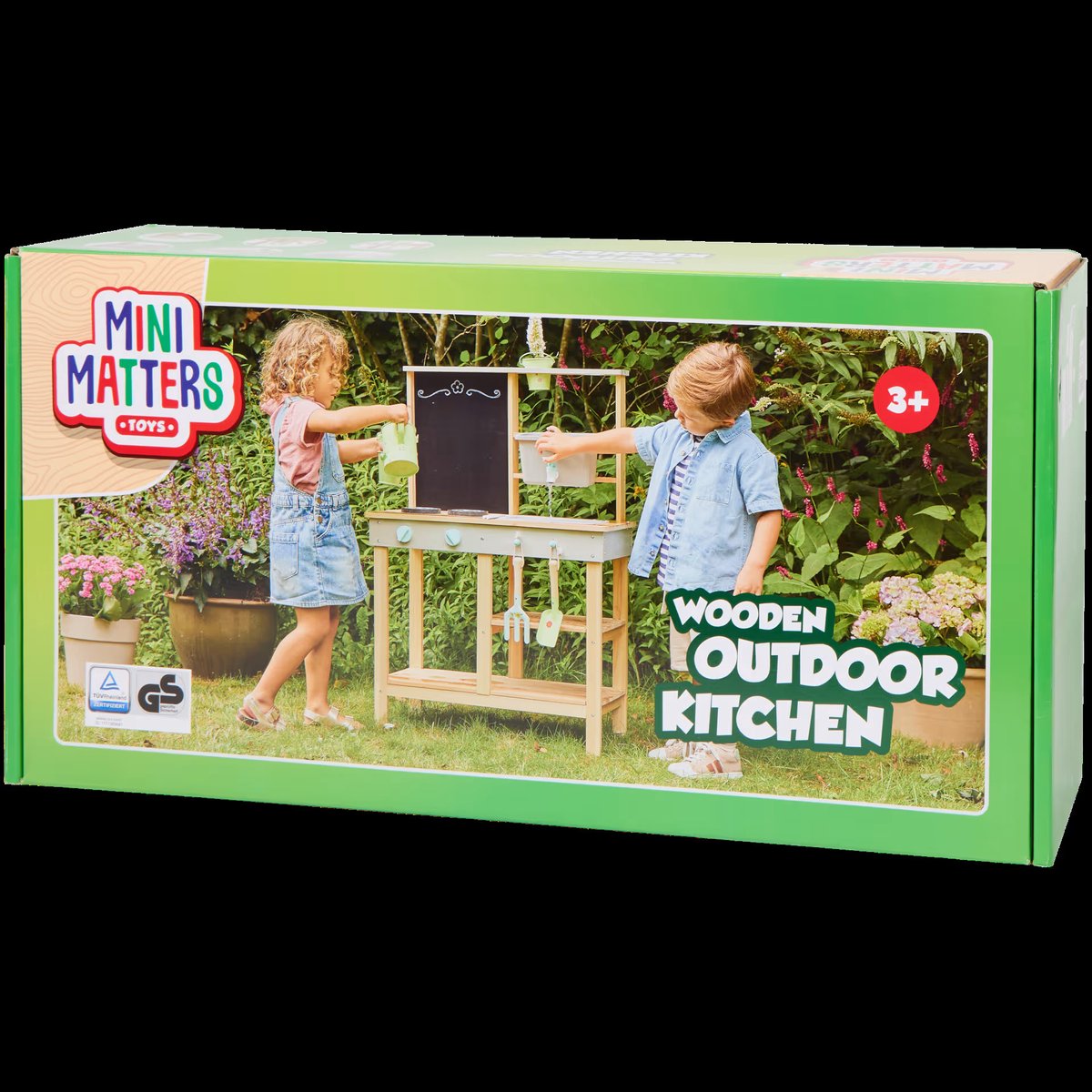 Mini Matters houten buitenkeuken - speelgoed - keuken — afbeelding 2