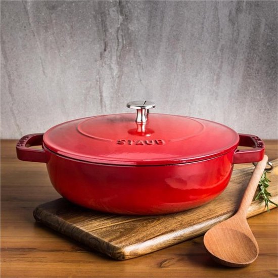 Sauteuse Chistera en fonte 28 cm - Staub