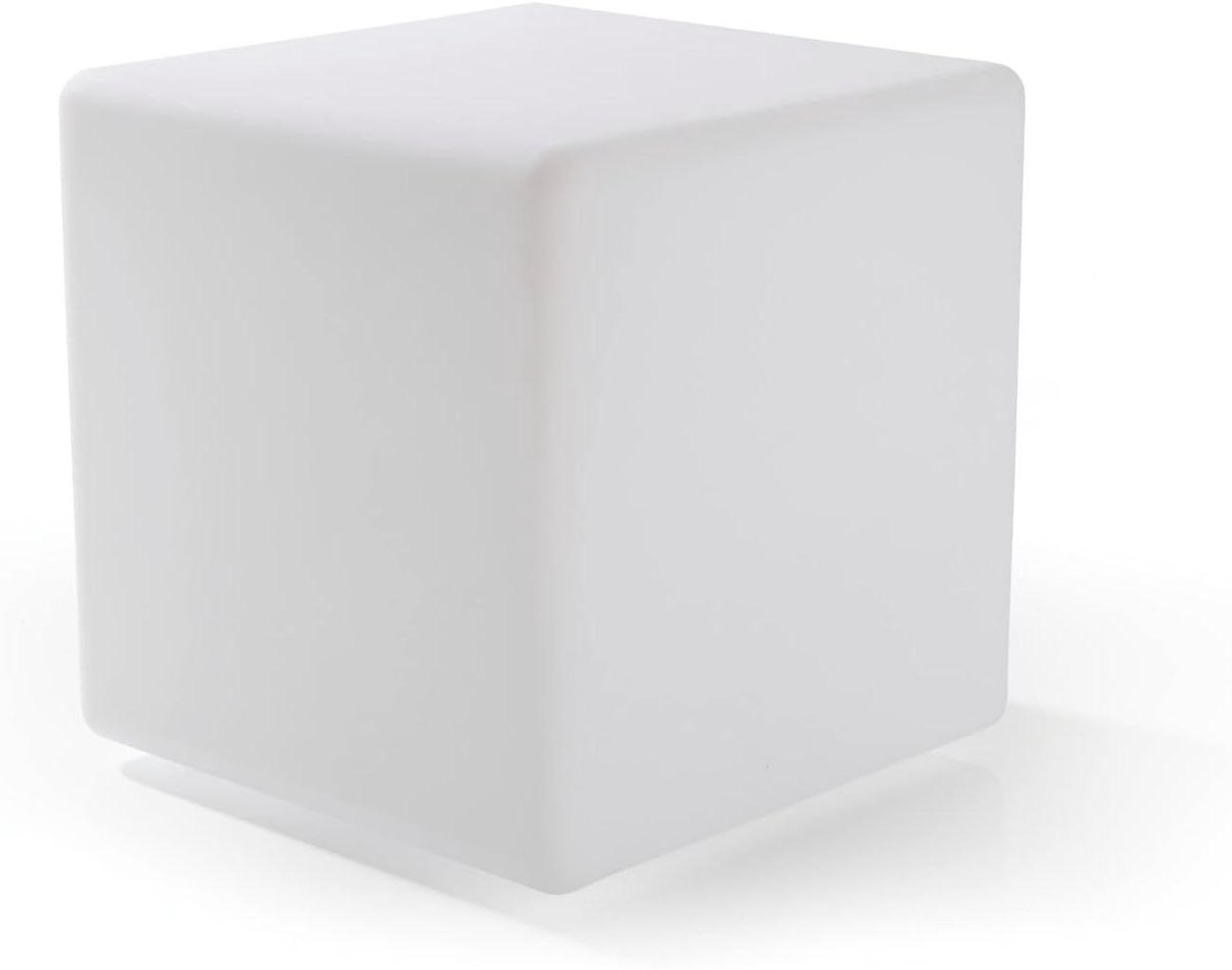 Zonnelamp met kleurverandering en daglichtsensor voor binnen en buiten decoratie - Weerbestendig IP67 kubus
