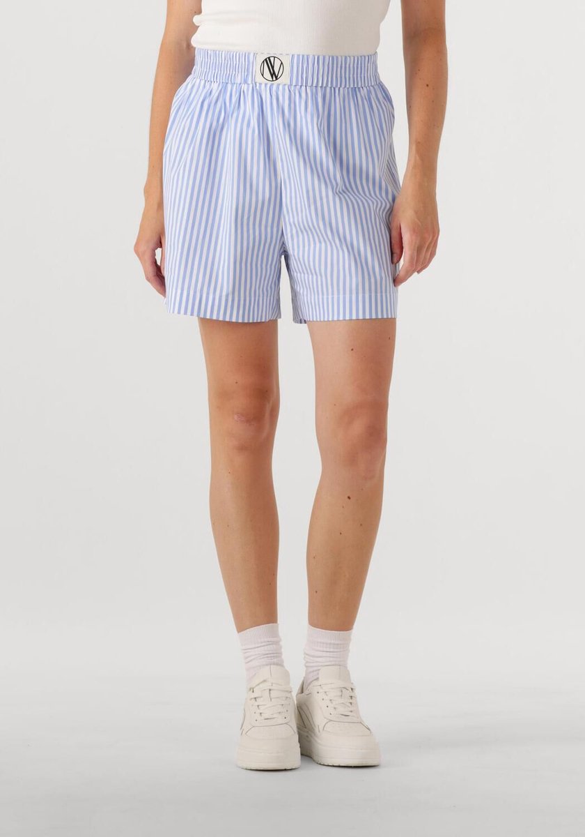 Notre-V Nv-freja Broeken Dames - Lichtblauw - Maat XL
