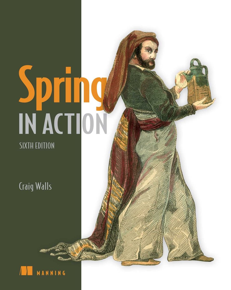Omslag van Spring in Action, Sixth Edition