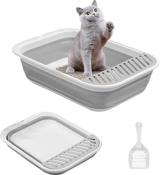 OHMG Kattenbak, kattentoilet, gesloten kattenbak, grote kat