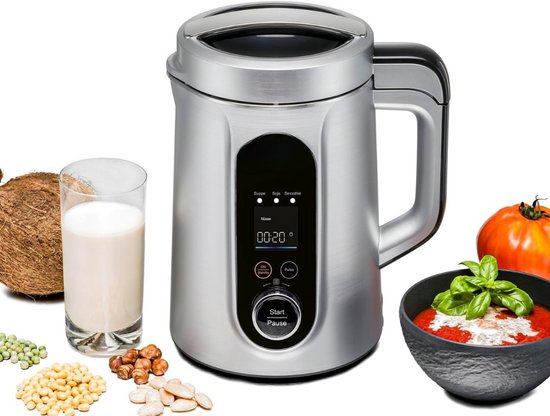 Foto: Soepmaker snel en gemakkelijk verse soep bereiden voor romige soepen smoothies en sauzen automatisch kook en mixproces energiezuinig en gebruiksvriendelijk design ideaal voor gezonde maaltijden thuis