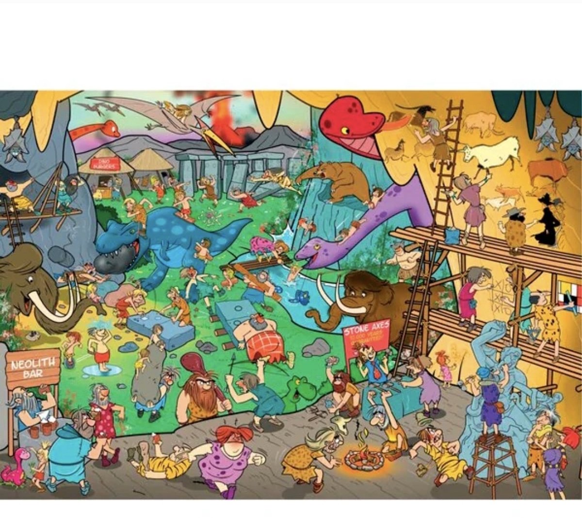 Goliath - Prehistoric - Legpuzzel - 1000 stukjes