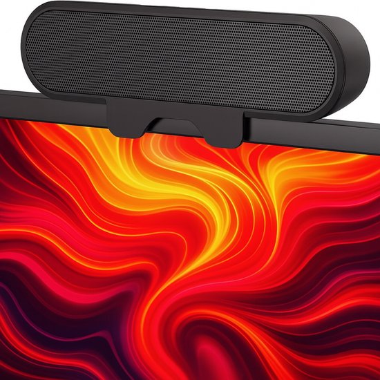 Draadloze speaker voor PC - Mini soundbar - Krachtig Geluid - Draadloos - Voor Gaming - Skoov