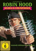 Man met pijlen in handboog, film "Robin Hood: Helden in Strumpfhosen"