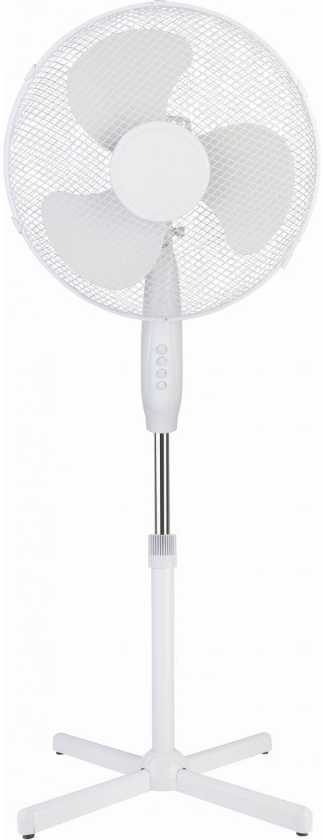 Profile statiefventilator 40CM 3 snelheden wit