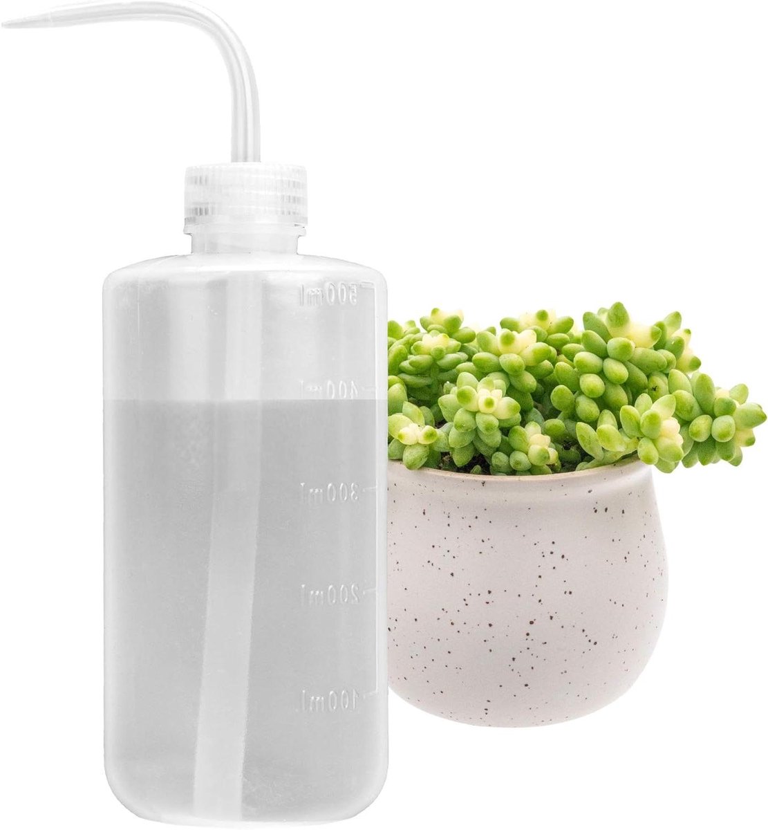 500 ml Gietfles met lekvrije O-ring voor kamerplanten succulente cactus plastic knijpen waterkan