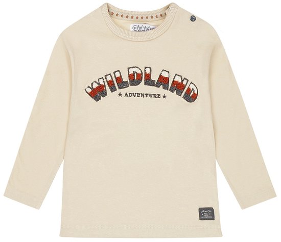 T-shirt Dirkje Garçons - Pebble