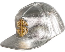 Baseball cap dollar zilver