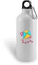 Hacebo® - Vlieger waterfles - Kind - vliegeraars - sport - cadeau - strand - water fles - 600ML