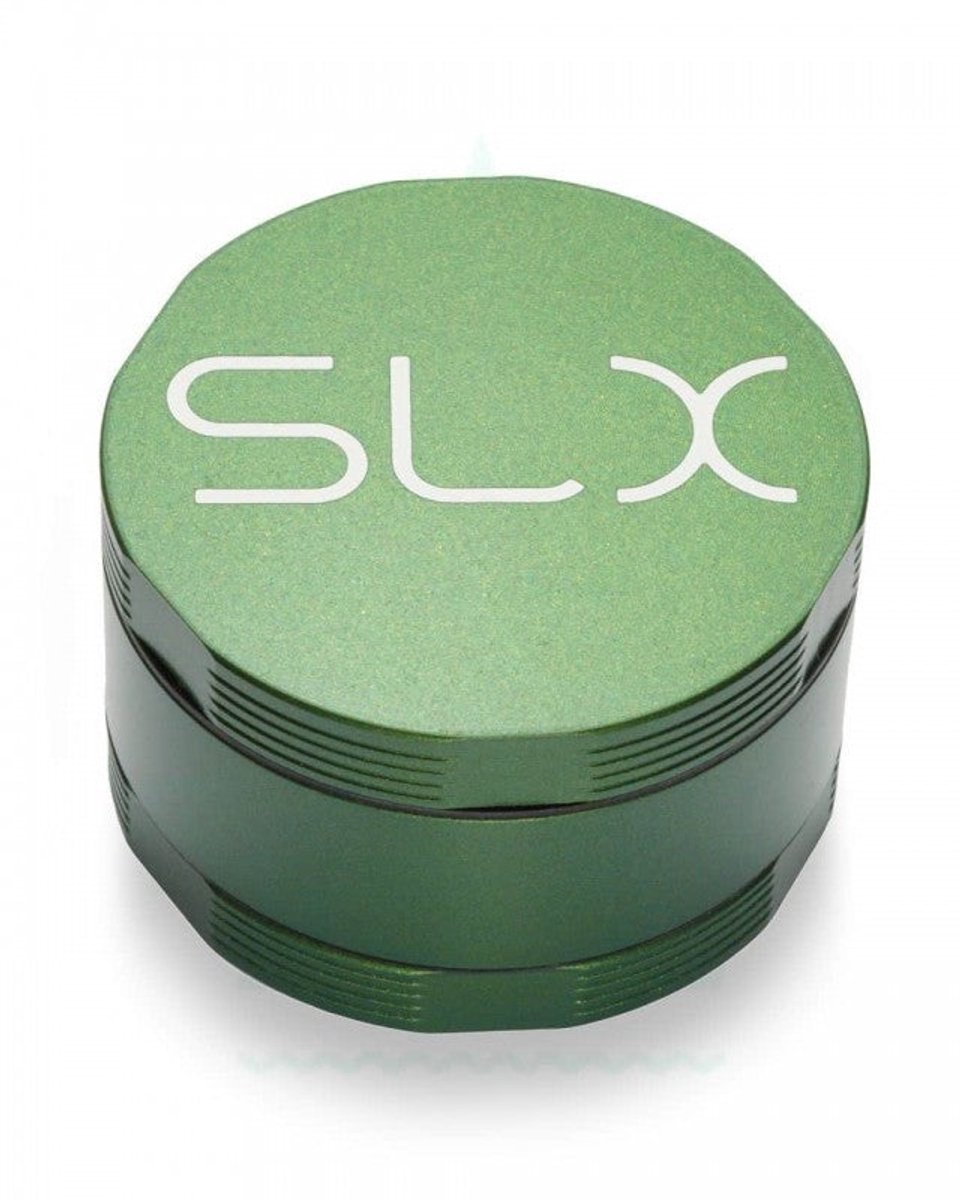 SLX Grinder Aluminium Non Sticky 88 mm, Leaf Green